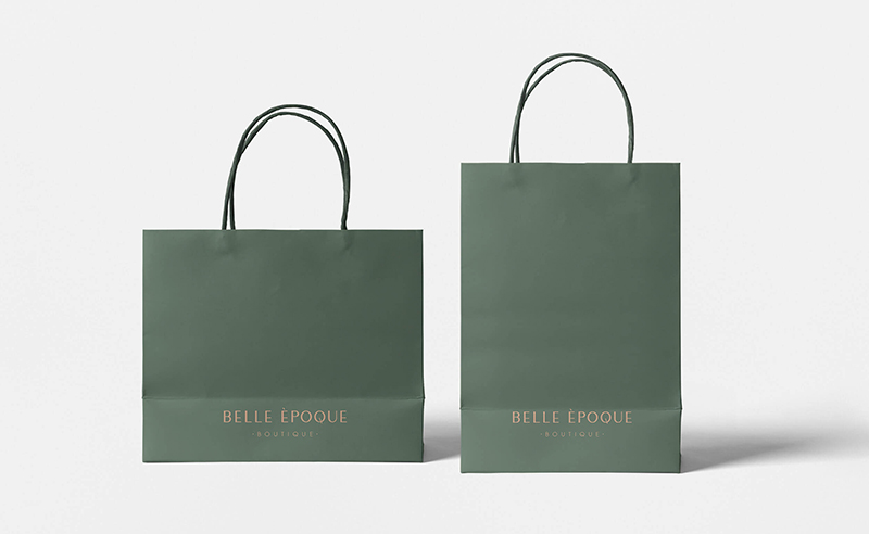 Belle Èpoque-Branding, website