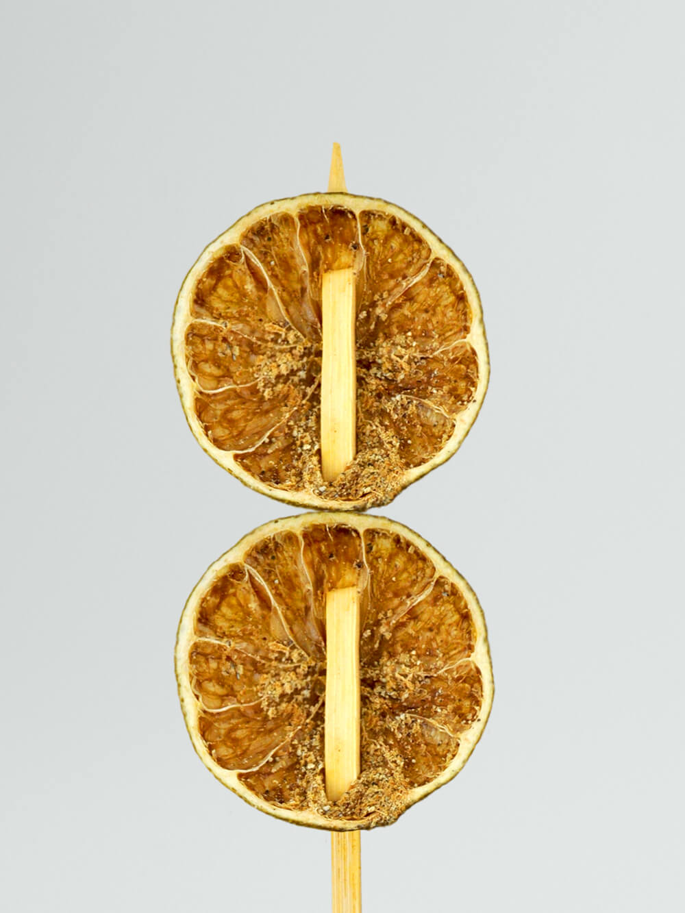 Diseño y desarrollo de packaging para Cocktail Bites de Té-Tonic Experience. Fotografía brocheta 3.