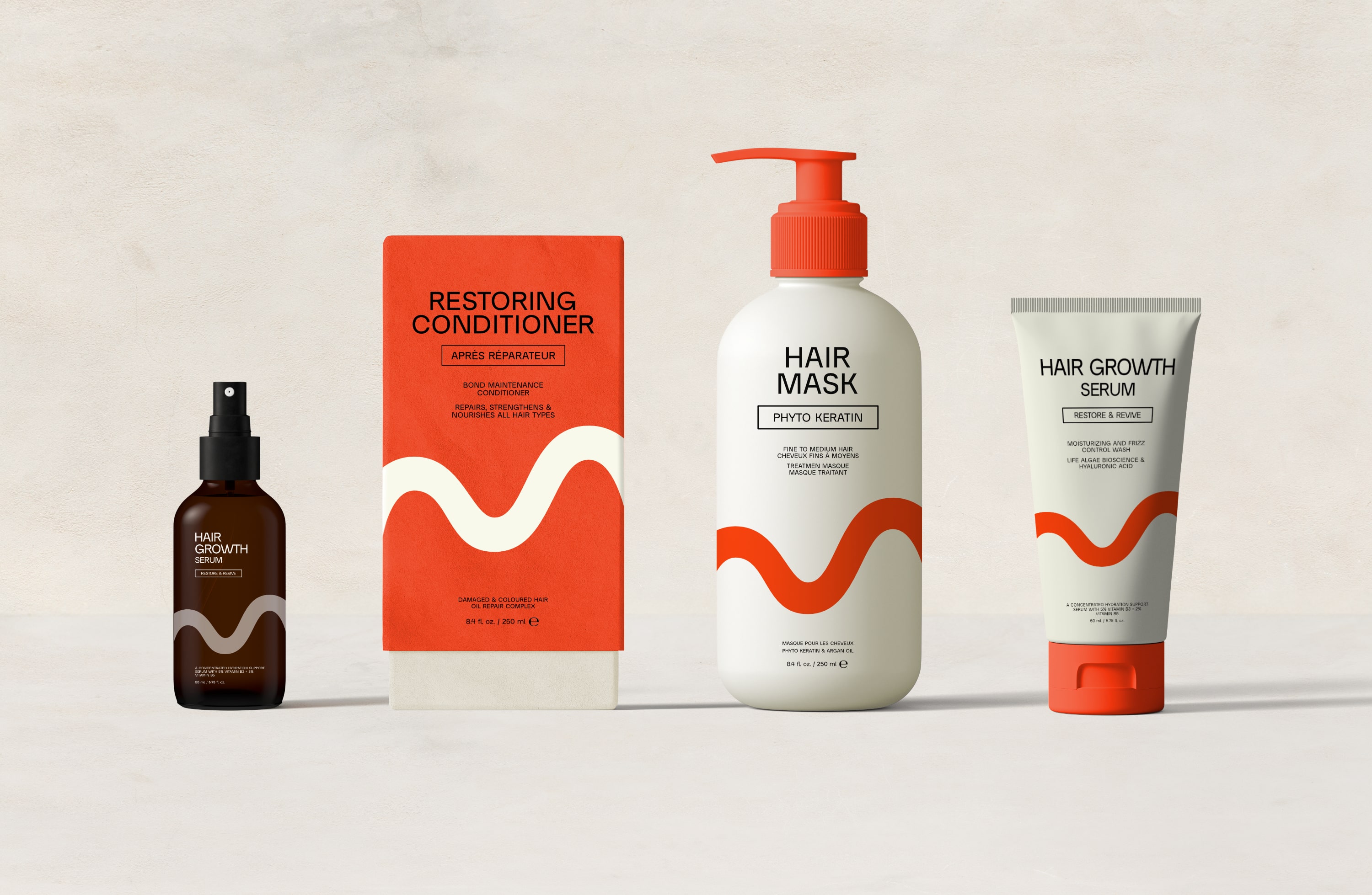 Diseño y desarrollo de identidad visual corporativa para LaMari. Detalle packaging de productos.