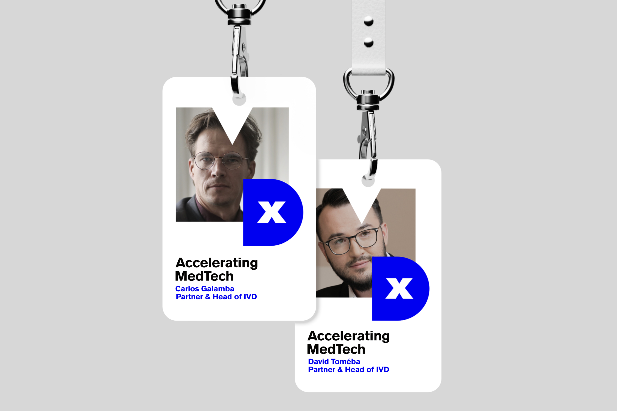 Diseño y desarrollo de identidad visual corporativa para MDx. Diseño ID-card.