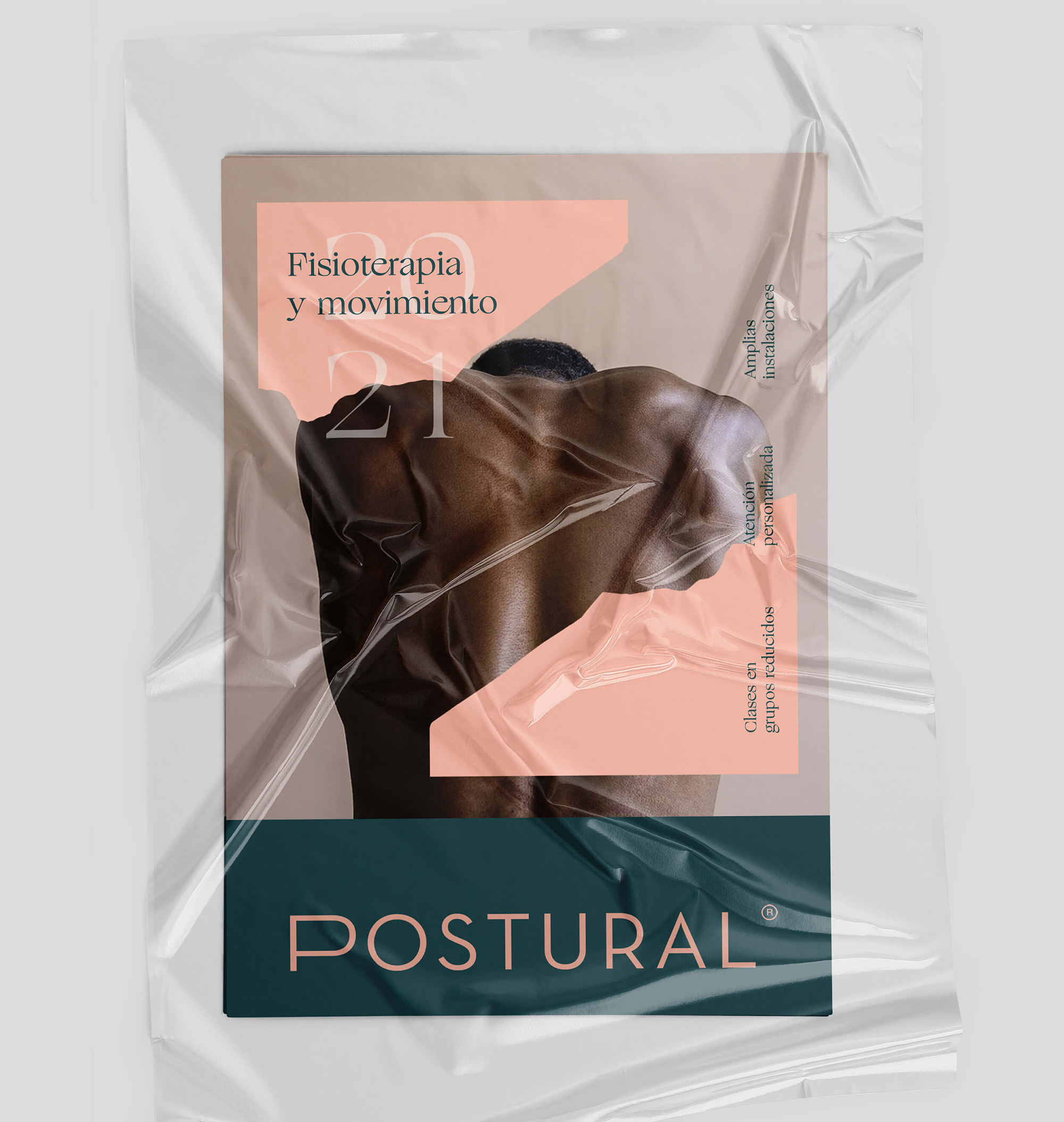 Diseño y desarrollo de identidad visual corporativa para Postural. Cartel.