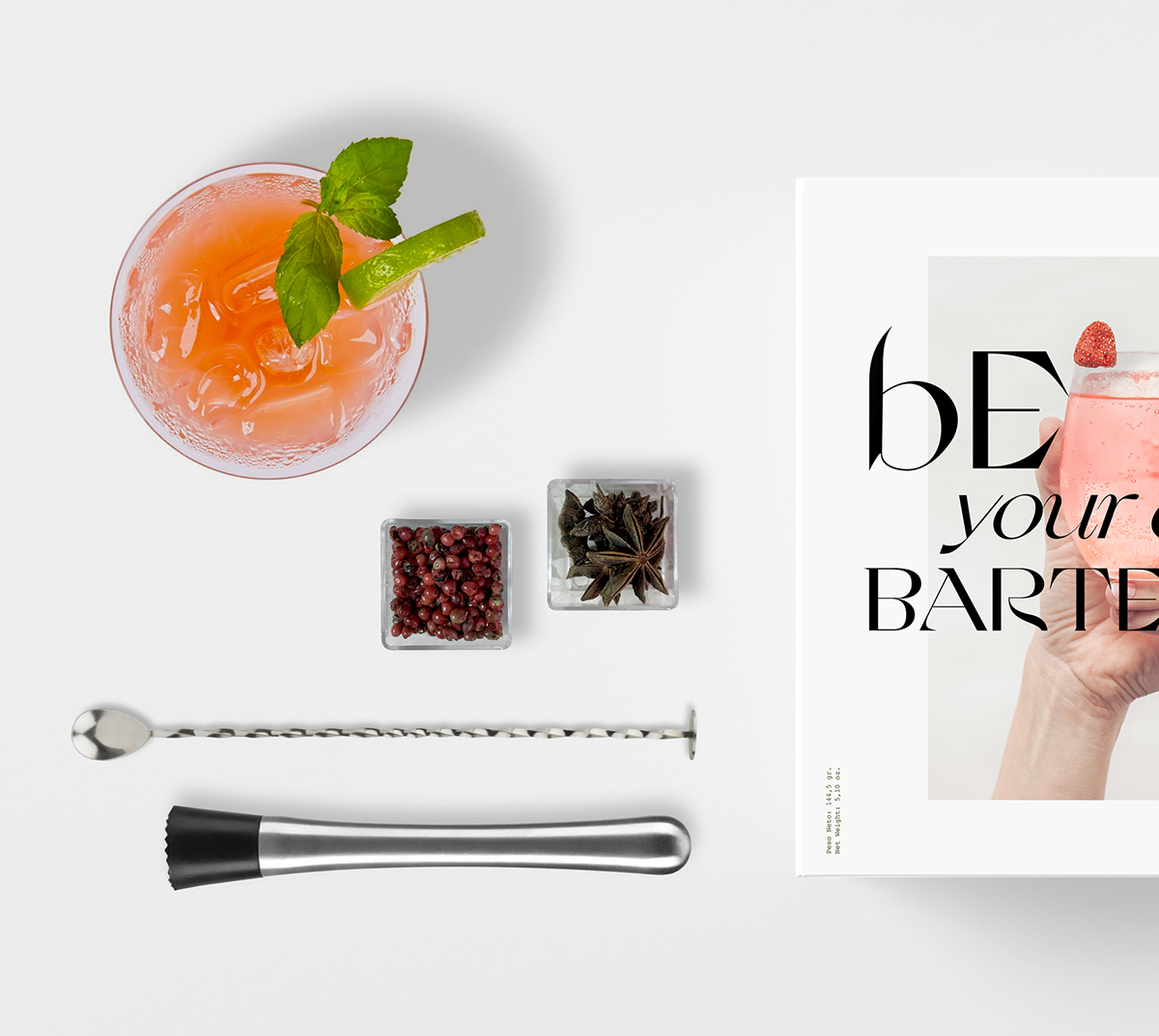 Diseño y desarrollo de packaging para Té-Tonic Experience. Stationery.
