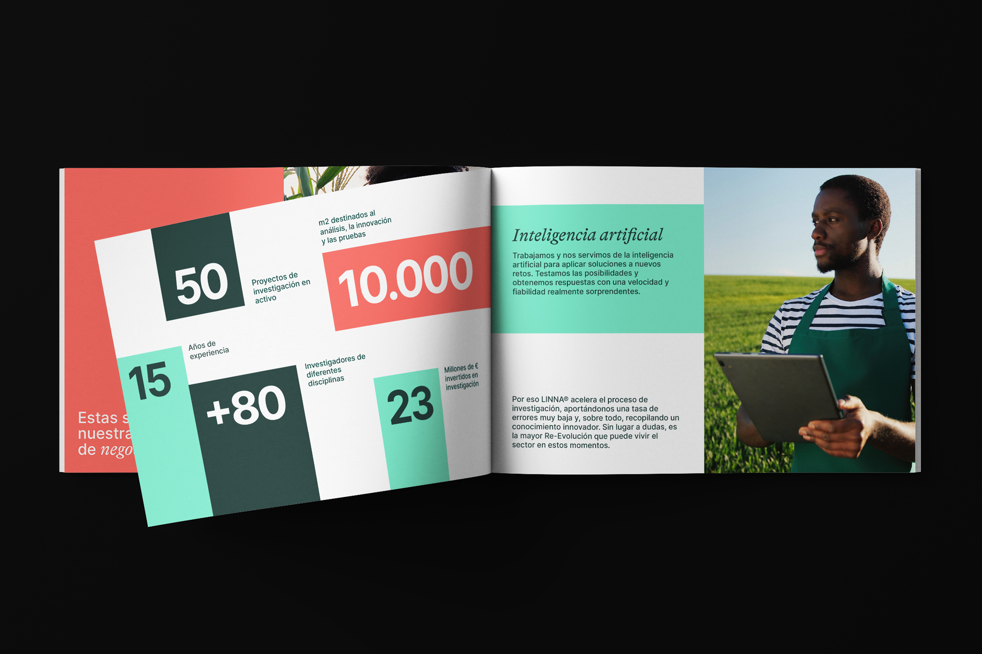 Diseño y desarrollo de identidad visual corporativa para Weboost. Dossier de empresa.
